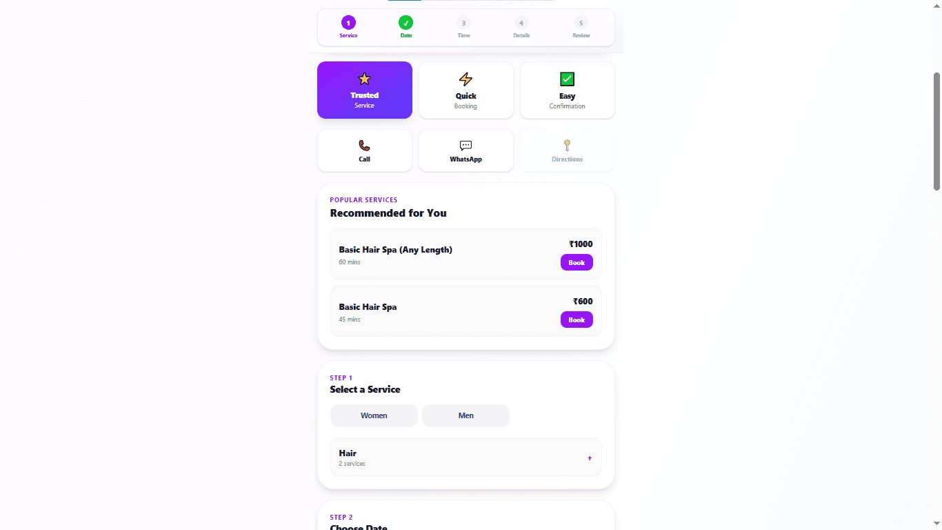 Online Booking